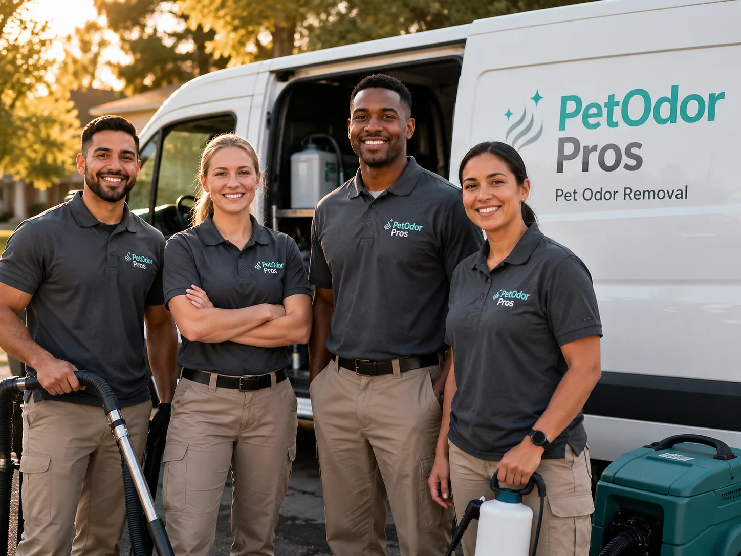 Pet Odor Removal team serving Clements, CA